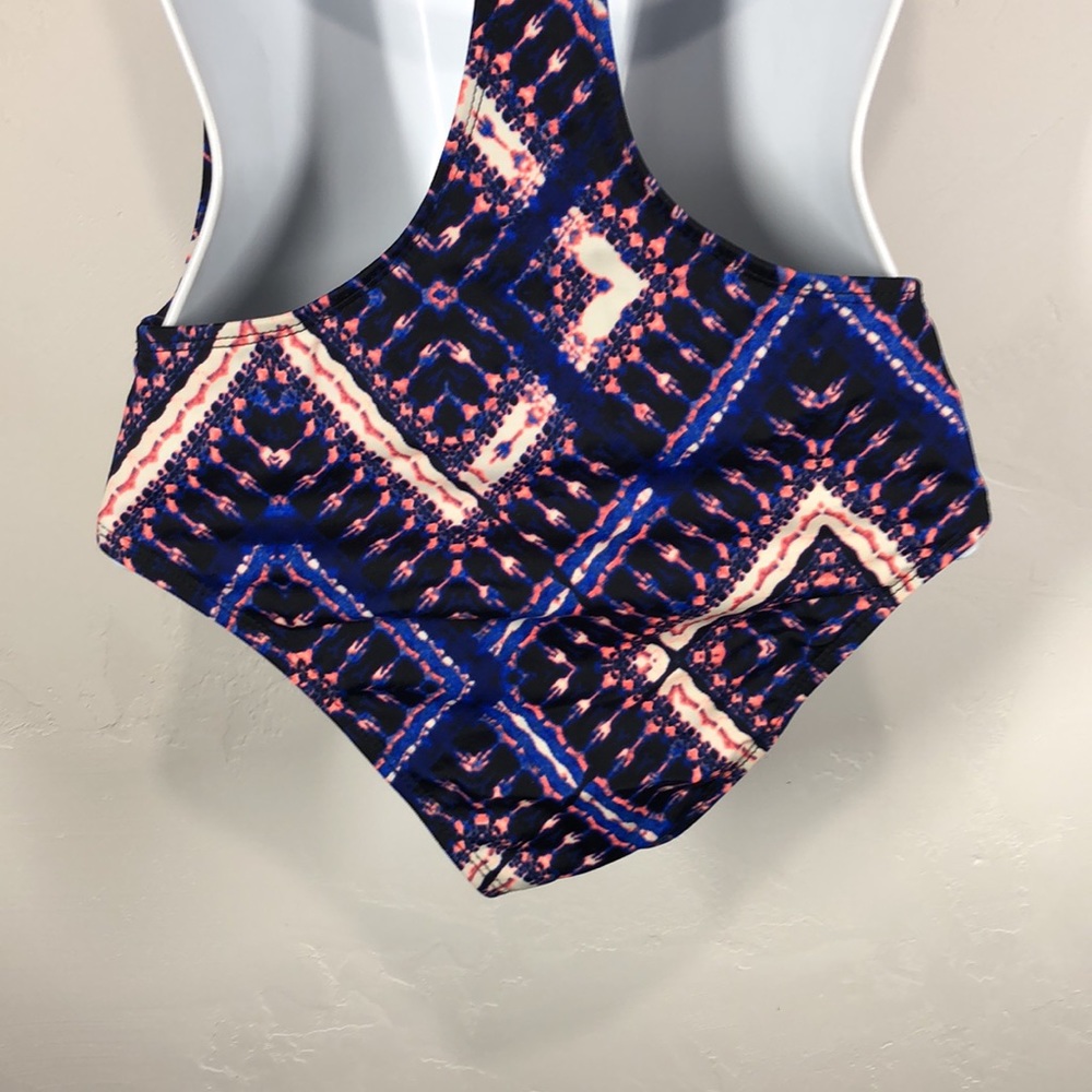 Hurley blue and pink side cutout one piece swimsuit size xs - Picture 7 of 12